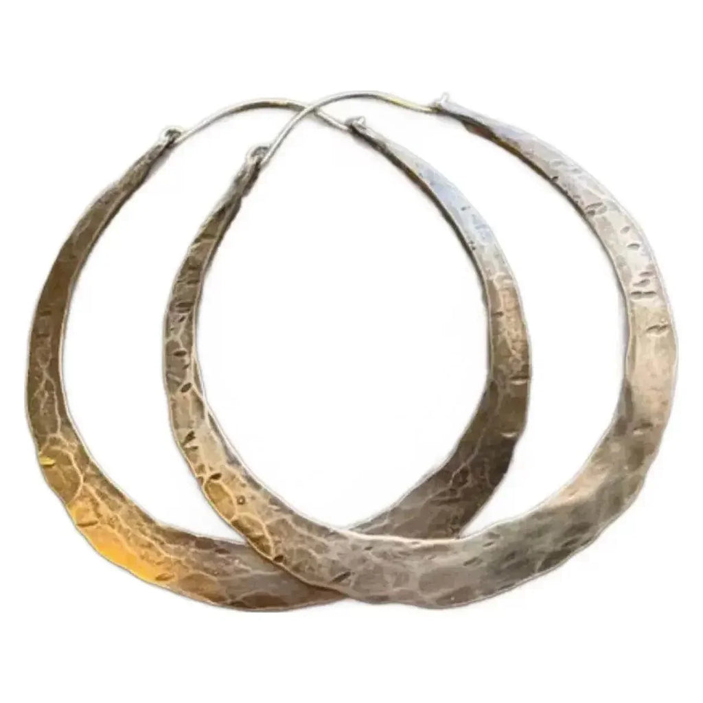 Silver Round Earrings – Light Luxury & Simplicity - ZA-Zola