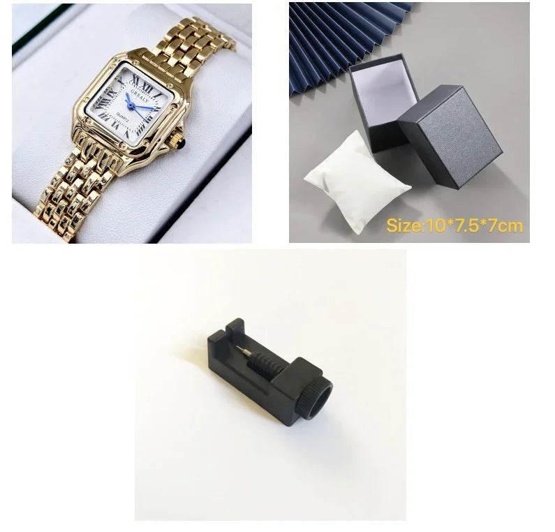Elegant Waterproof Square Watch for Women - ZA-Zola
