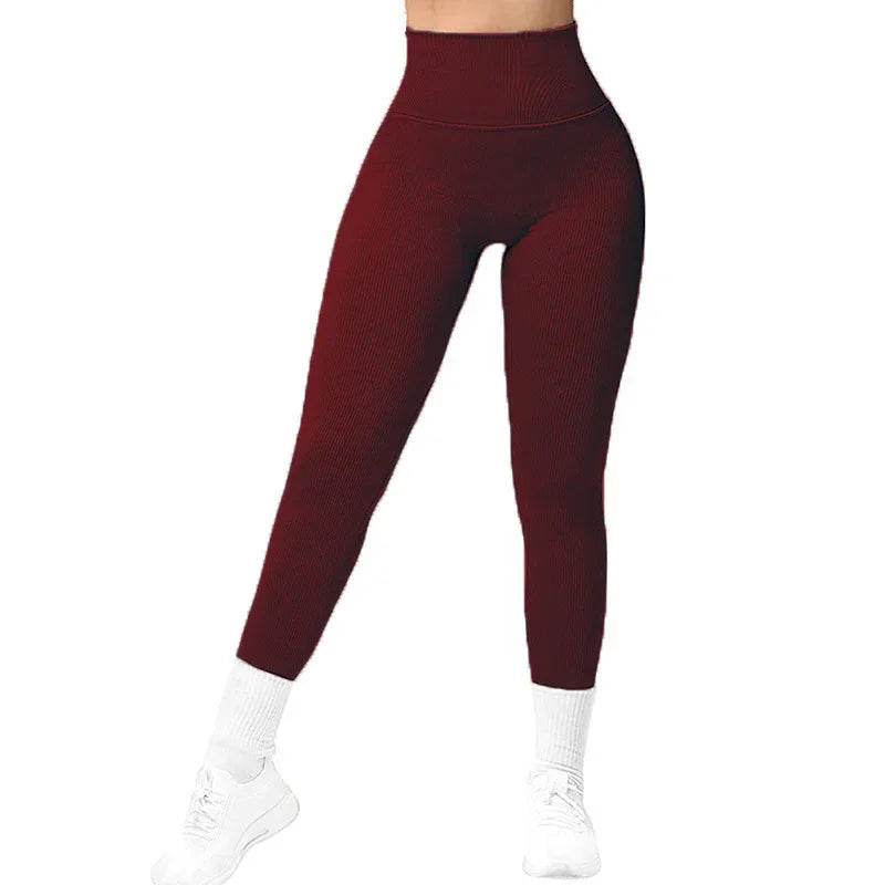 High Waist Seamless Leggings – Women’s Yoga Fitness Pants - ZA-Zola