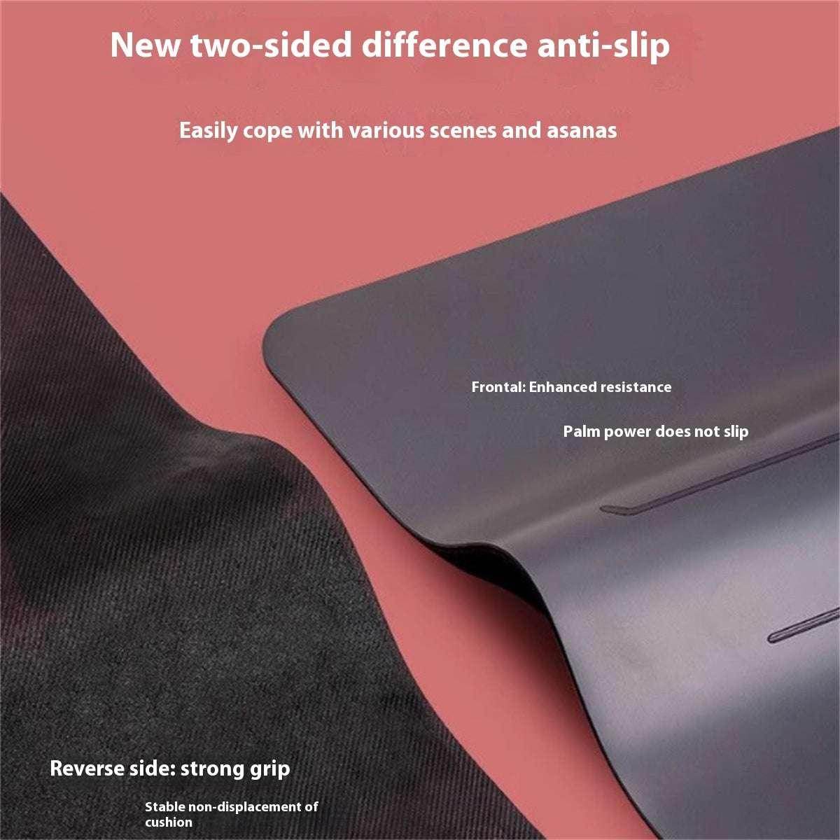 Natural Rubber Non-Slip Yoga Mat – 5mm Thick & Durable - ZA-Zola