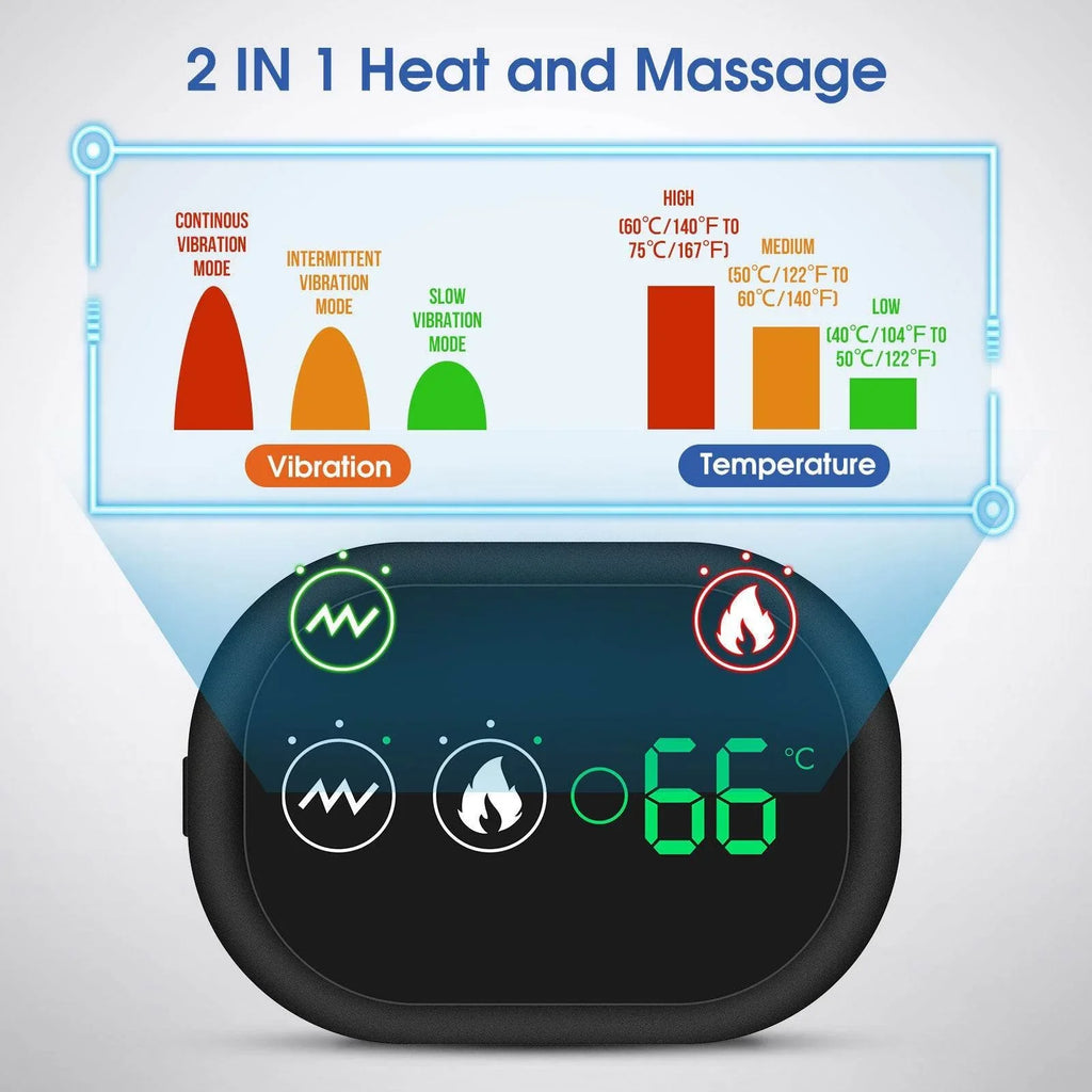 Electric Heating Shoulder Massage Belt | USB Rechargeable - ZA-Zola
