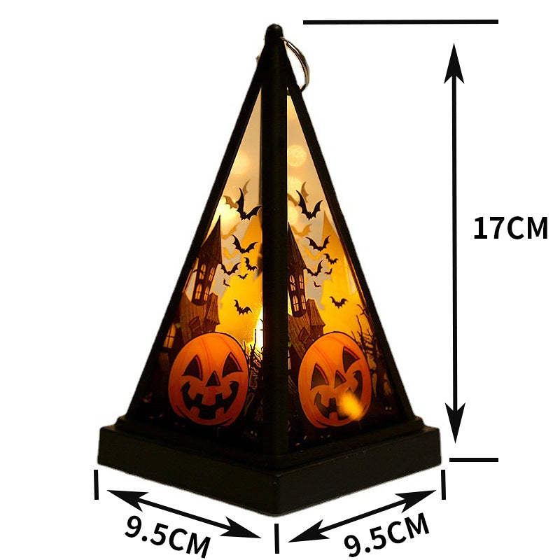 Halloween Witch Skull Nightlight | Portable LED Decor