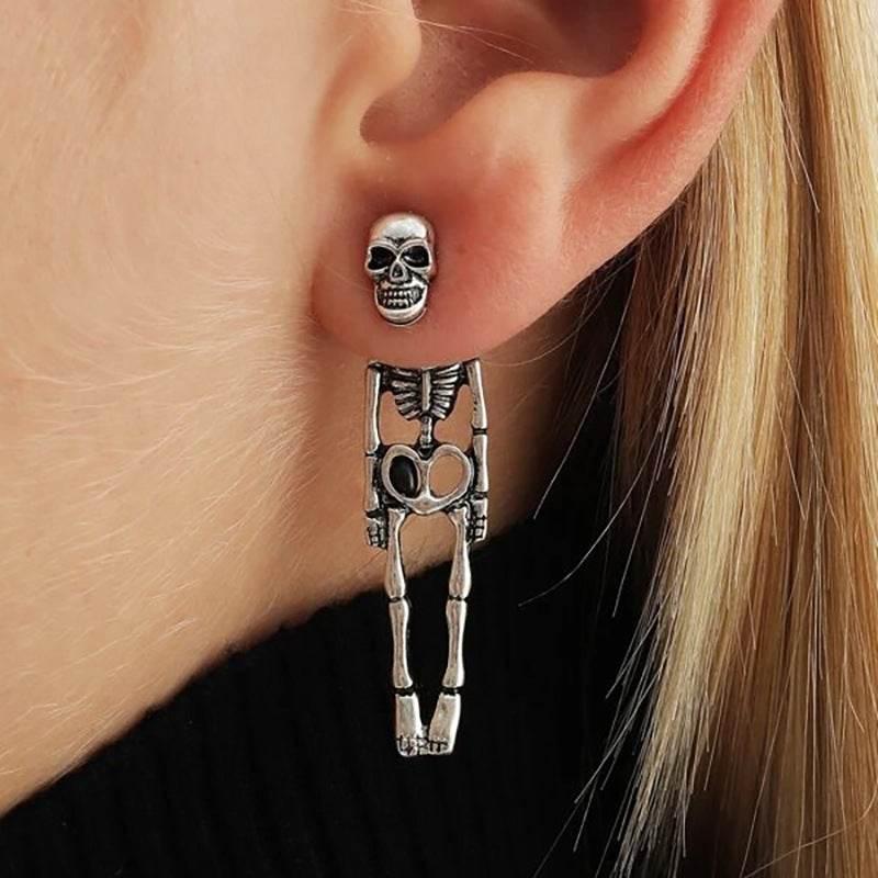 ZA-Zola Skull Simulation Halloween Earrings - ZA-Zola
