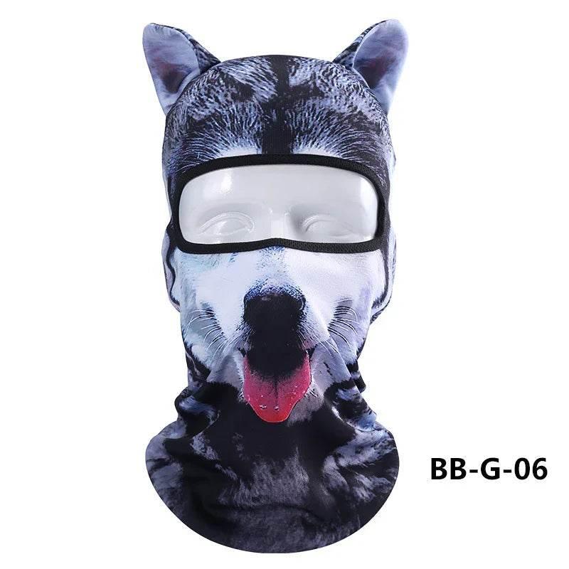 3D Animal Print Sun Protection Headgear Unisex - ZA-Zola