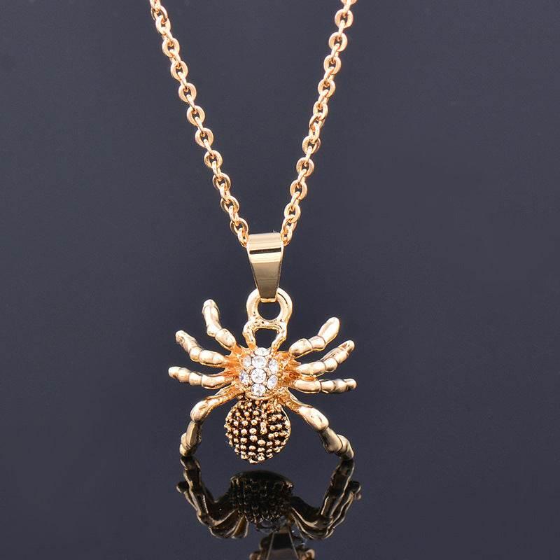 ZA-Zola Spider Necklace Women Men Fashion Jewelry - ZA-Zola