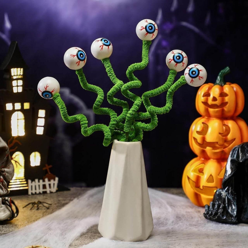 ZA-Zola Halloween Eyeball Twig Bouquet Decor - ZA-Zola