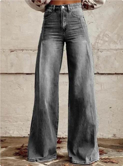 3D Print Bell Bottom Pants – Faux Denim Vibe - ZA-Zola