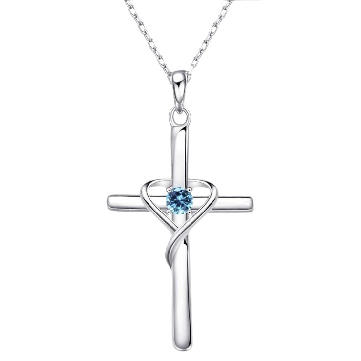 Diamond Cross Necklace for Women | Easter Jewelry