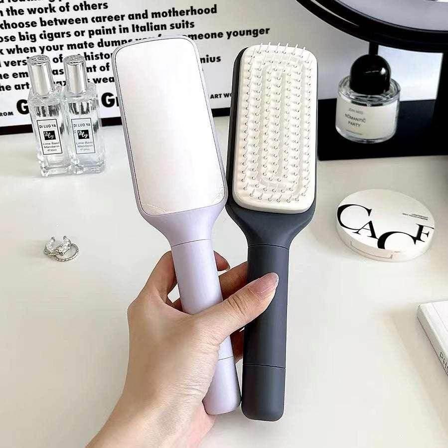 4-in-1 Self-Cleaning Hair Brush – Anti-Static & Massage - ZA-Zola