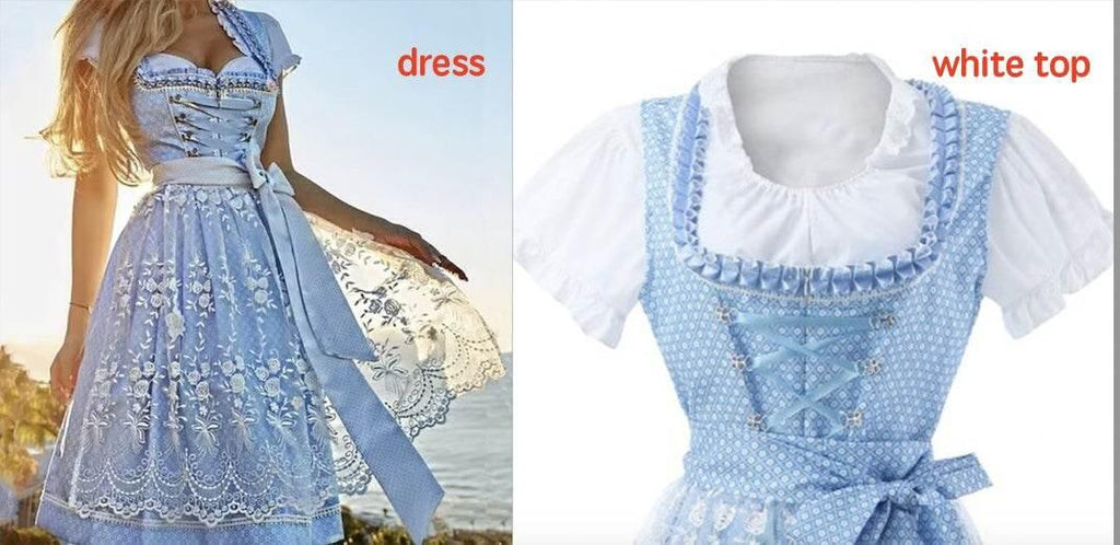 ZA-Zola Halloween Munich Beer Lace-up Dress - ZA-Zola
