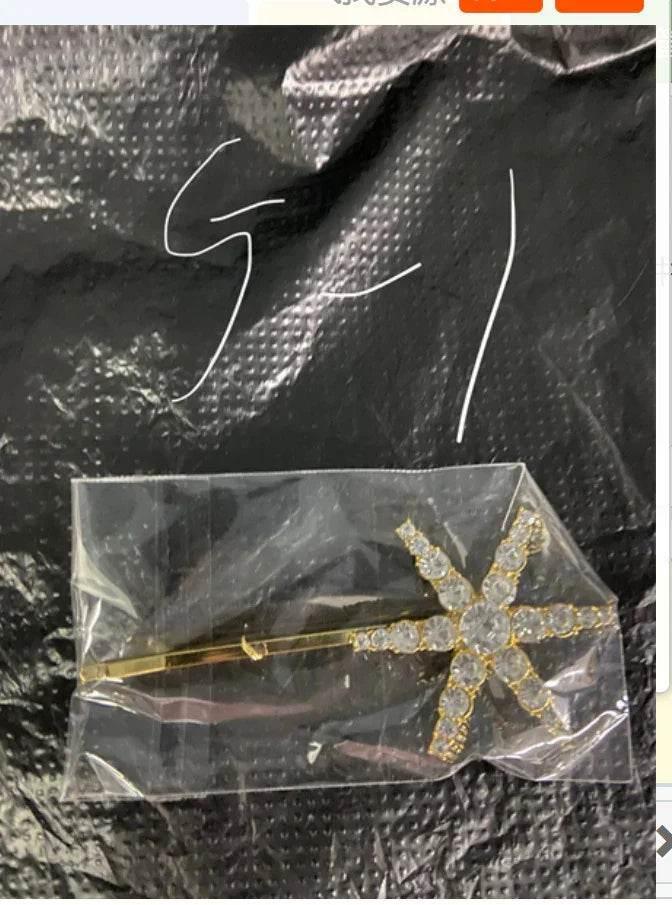 Shop Star Hairpin – Cute Trumpet Rhinestone Bobby Pin - ZA-Zola