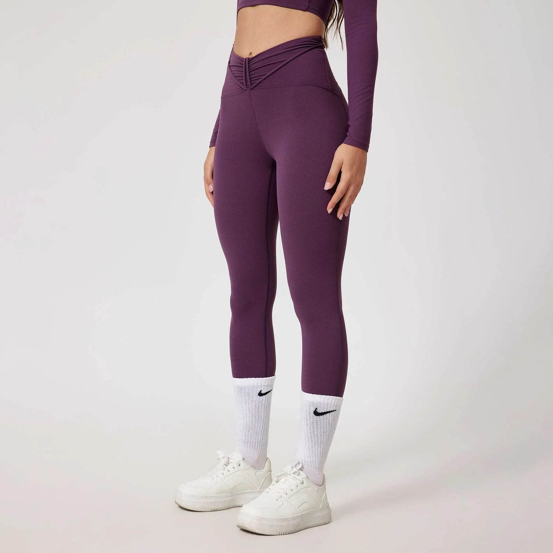 High Waist Seamless Yoga Pants – Shaping & Breathable Leggings - ZA-Zola