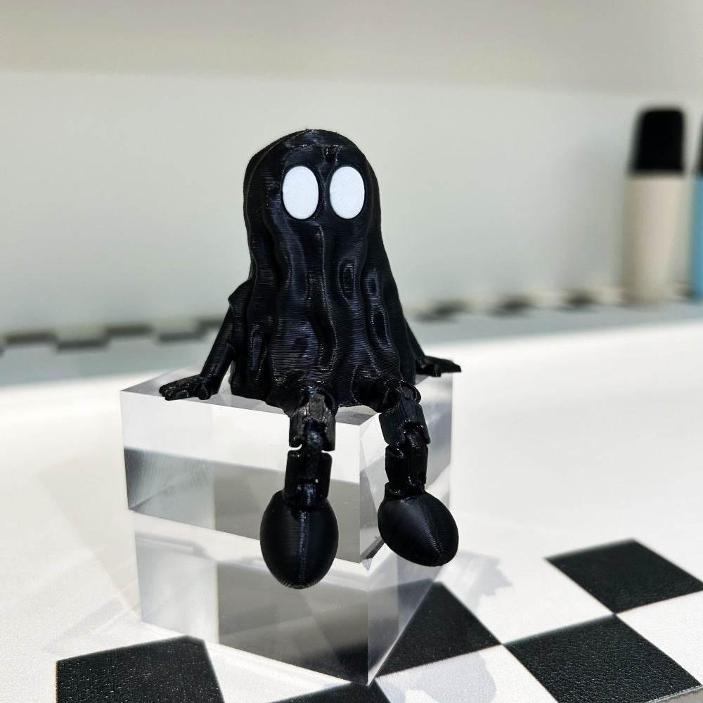 ZA-Zola 3D Printed Halloween Ghost with Movable Joints - ZA-Zola