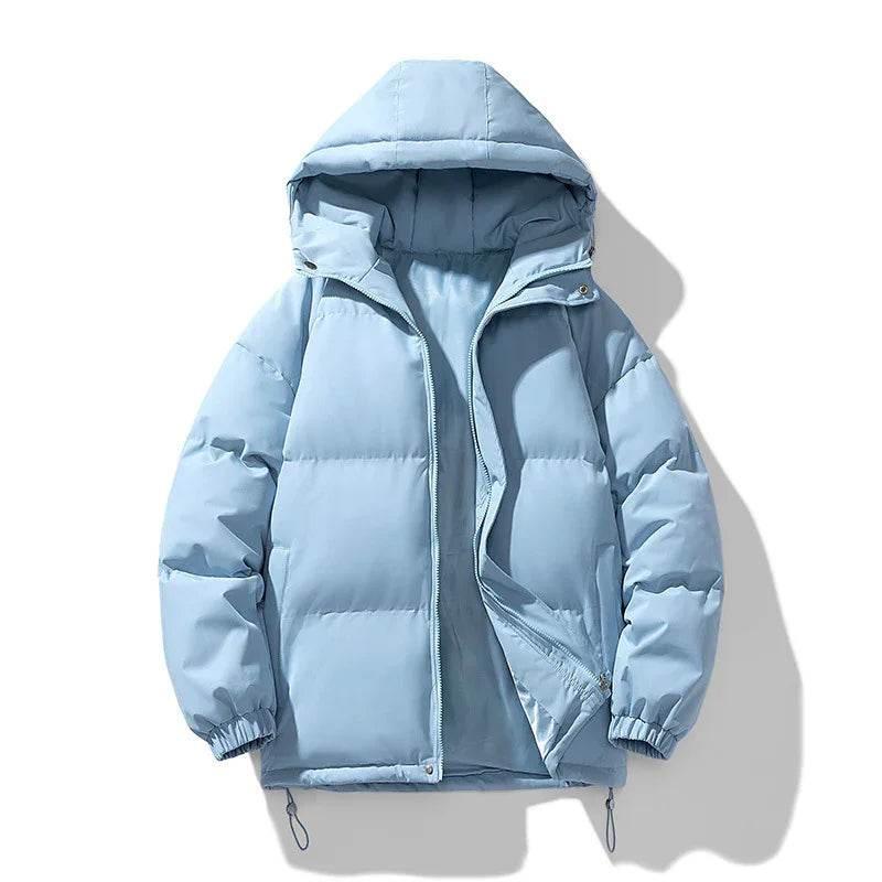 Men's Hoodie Padded Coat – Warm, Casual, Loose Fit - ZA-Zola