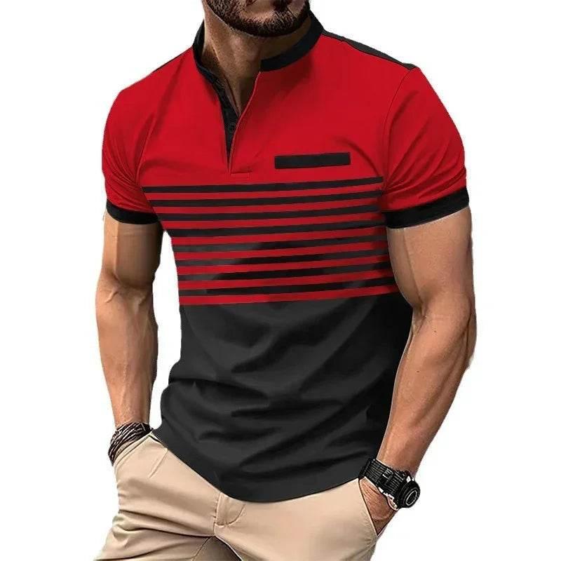 Men’s Henley Shirt – V-Neck, Stylish & Slim Fit, Shop Now! - ZA-Zola