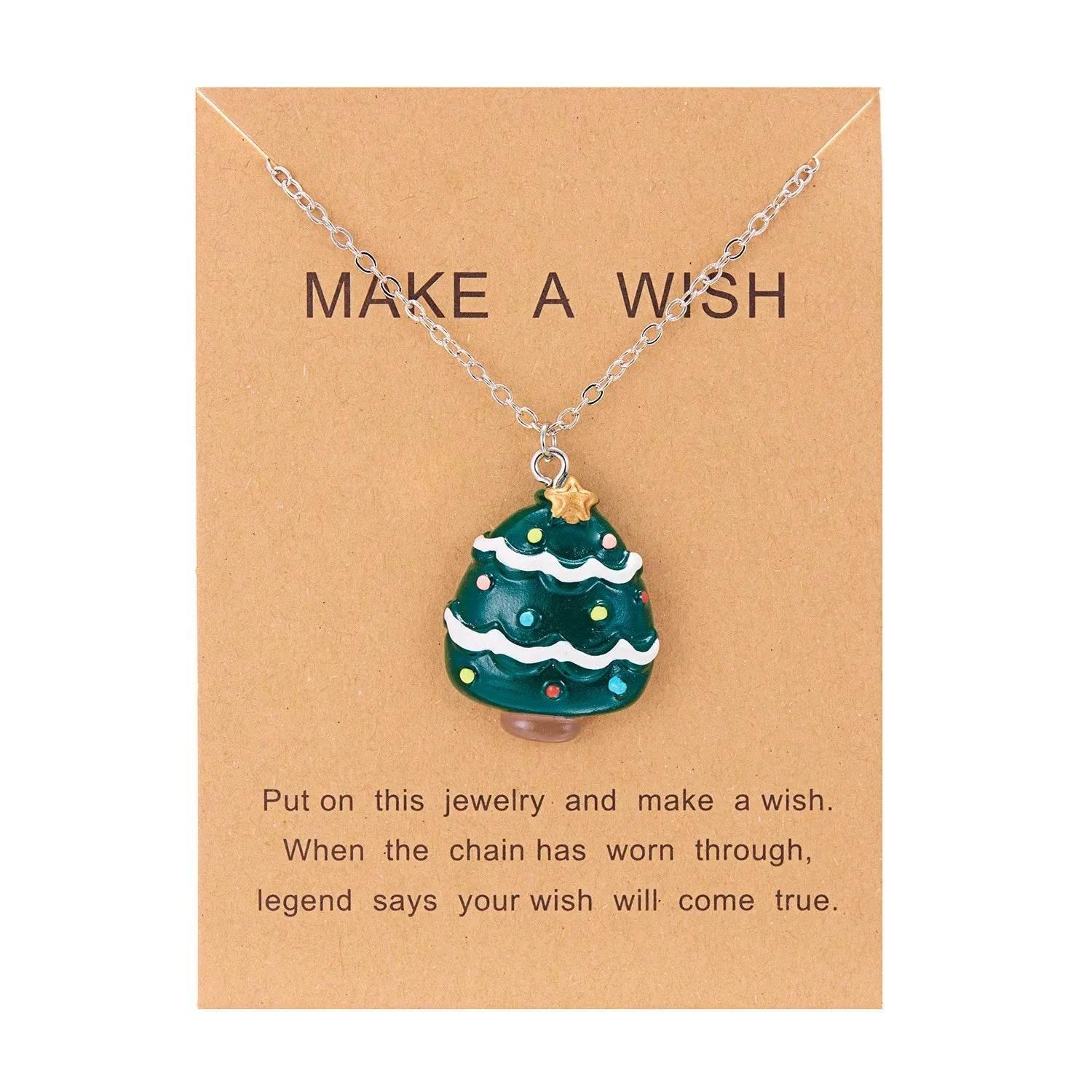 Shop Cute Cartoon Christmas Necklace – Festive Charm - ZA-Zola
