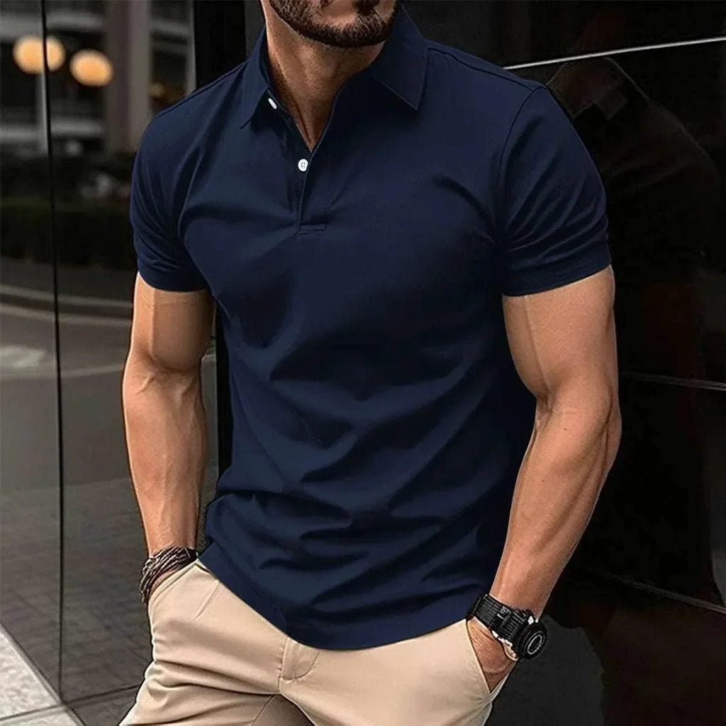 Men’s Summer Polo Shirt – Classic, Breathable, Shop Now! - ZA-Zola