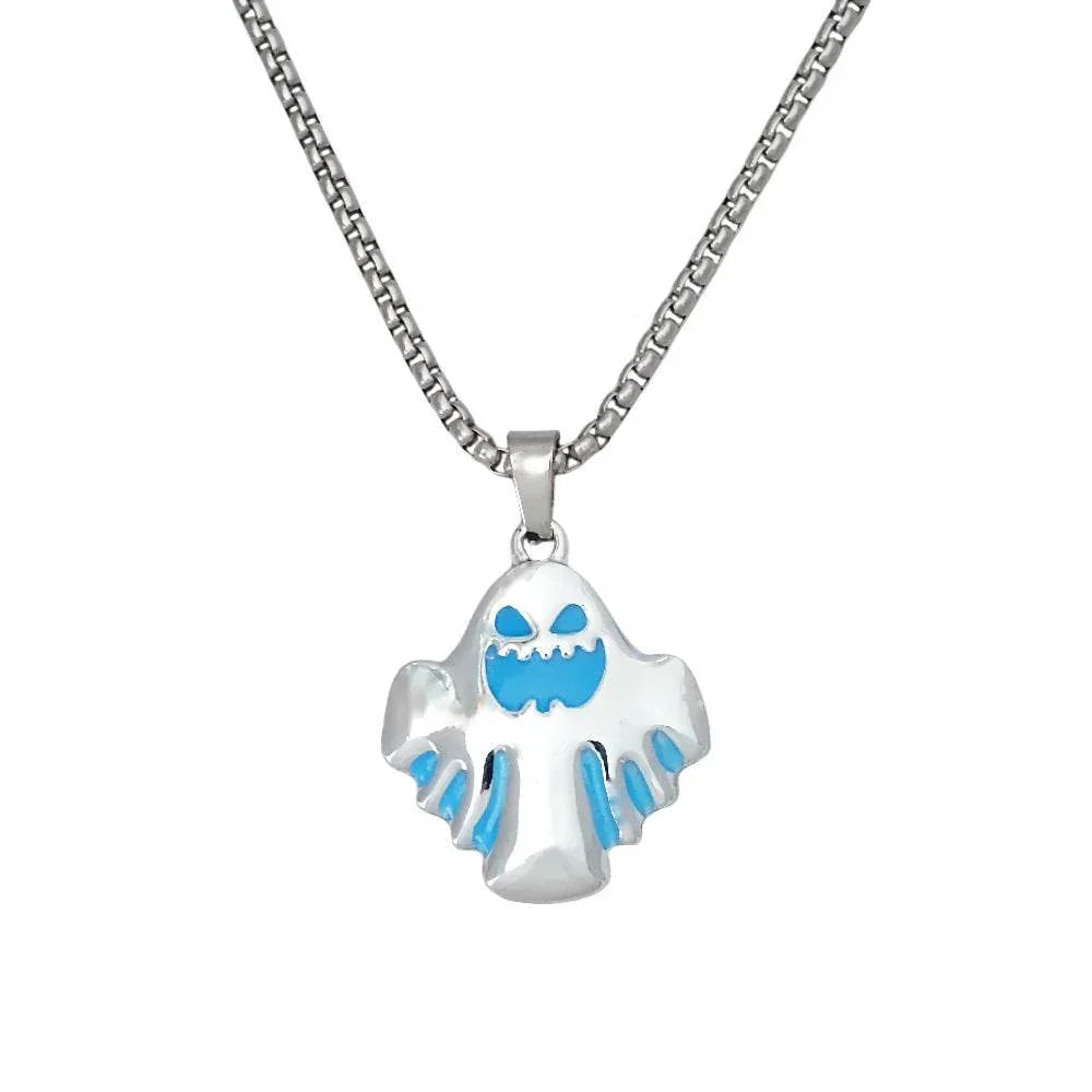 ZA-Zola Luminous Ghost Pendant Necklace - ZA-Zola