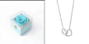 Custom Double Heart Name Necklace – Personalized Gift for Women - ZA-Zola