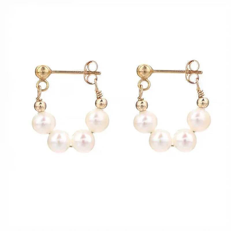 Non-Piercing Pearl Clip Earrings – Korean Style - ZA-Zola