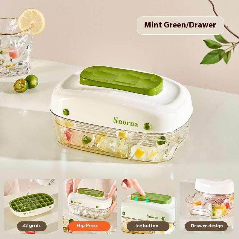 Food Grade Ice Tray with Lid – Press and Release Mold - ZA-Zola