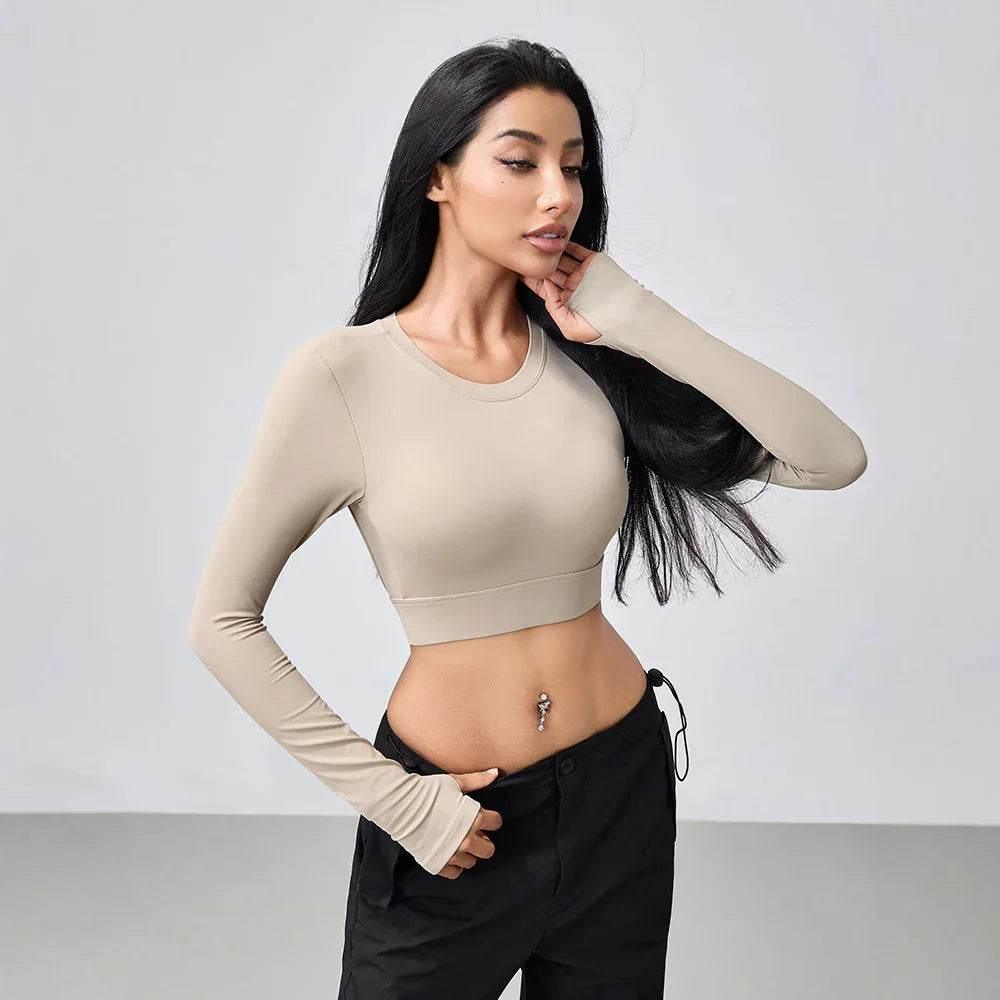 Women's Hollow Out Sports T-Shirt – Buy Now! - ZA-Zola