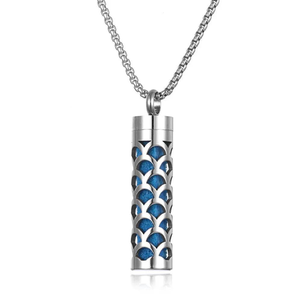 Titanium Aromatherapy Pendant Necklace - ZA-Zola