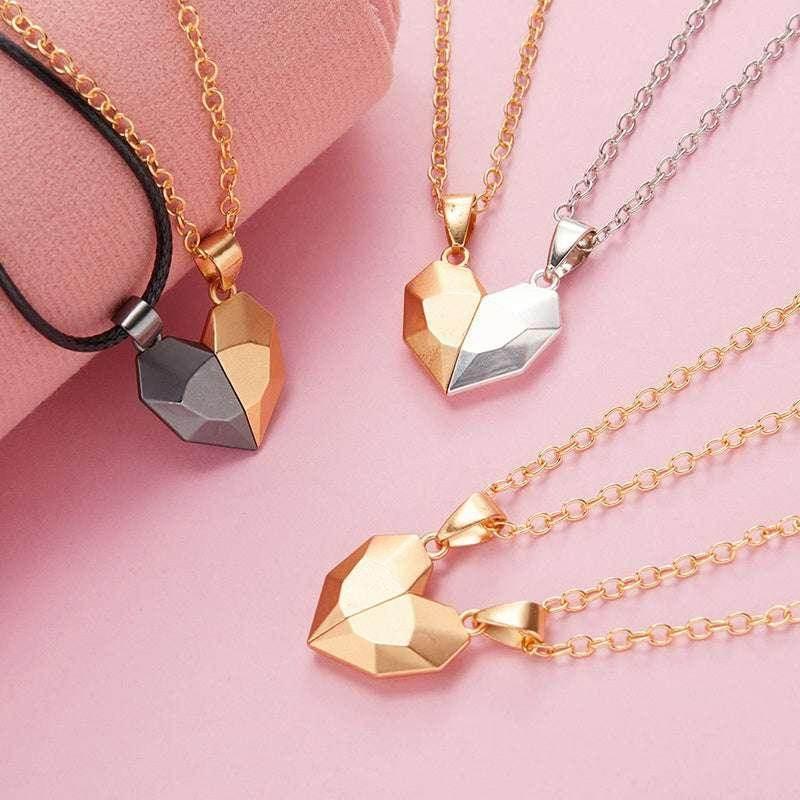 Creative Magnetic Heart Necklace | Buy Now! - ZA-Zola