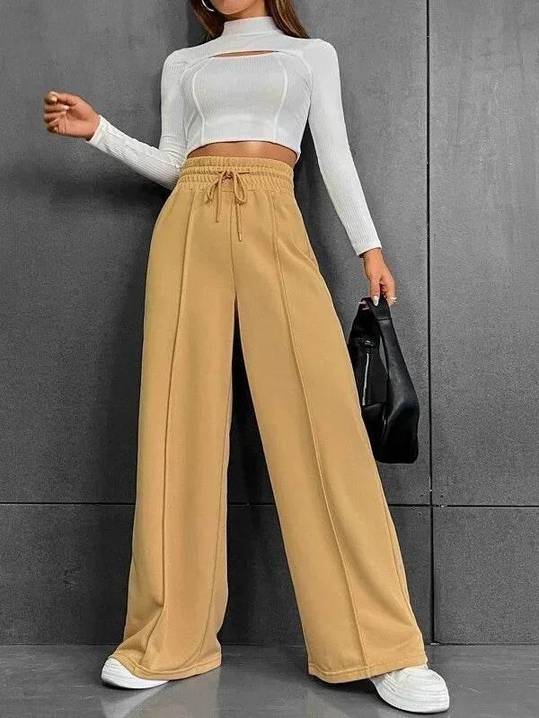 Loose Wide-Leg Trousers – Dance & Streetwear Vibes - ZA-Zola