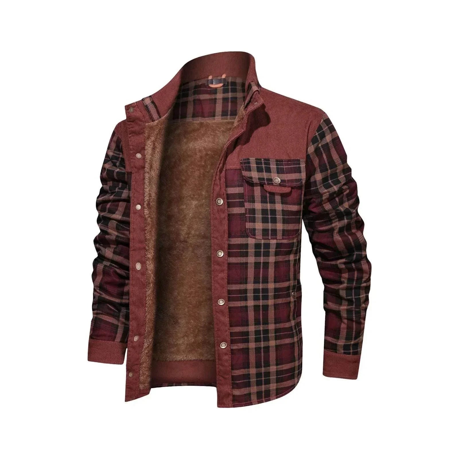 Men's Wool Thick Coat Jacket – Autumn & Winter Essential - ZA-Zola
