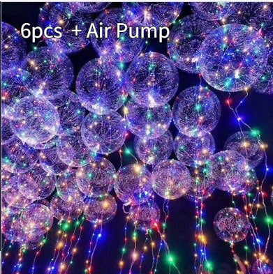 Helium Floating Air Led Glowing Balloon Party Decoration Balloon