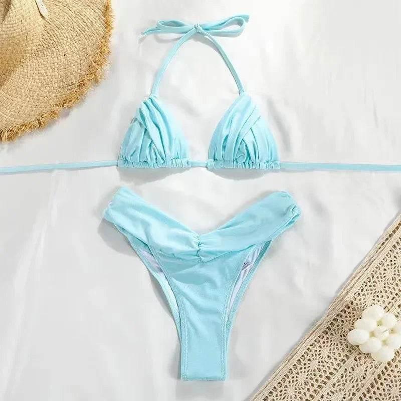 Trendy Summer Bikini Set - Women's Beach Swimsuit - ZA-Zola