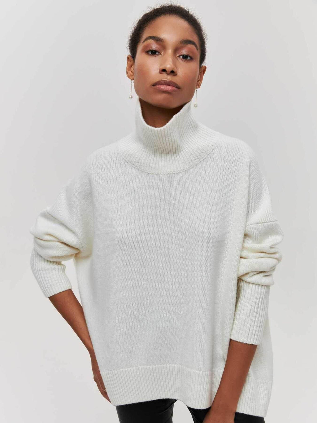 Casual Wear Long Sleeve Winter Sweater | ZA-Zola Women’s Pullover - ZA-Zola