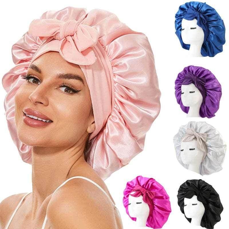 Silk Satin Bonnet for Sleeping – Hair Protection Cap - ZA-Zola