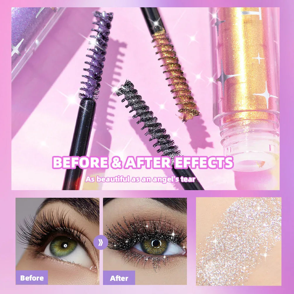 Glitter Lash Mascara – Waterproof Diamond Shine - ZA-Zola
