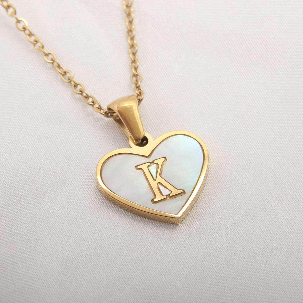 26 Letter Heart Necklace – Personalized Valentine's Gift - ZA-Zola