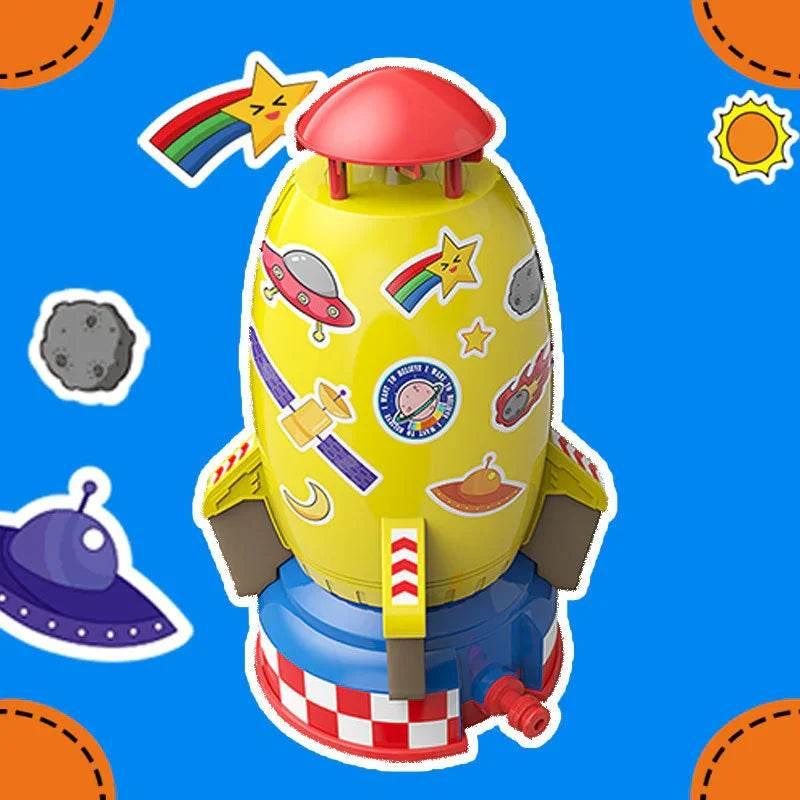 Rocket Water Sprinkler Toy for Kids – Outdoor Fun - ZA-Zola