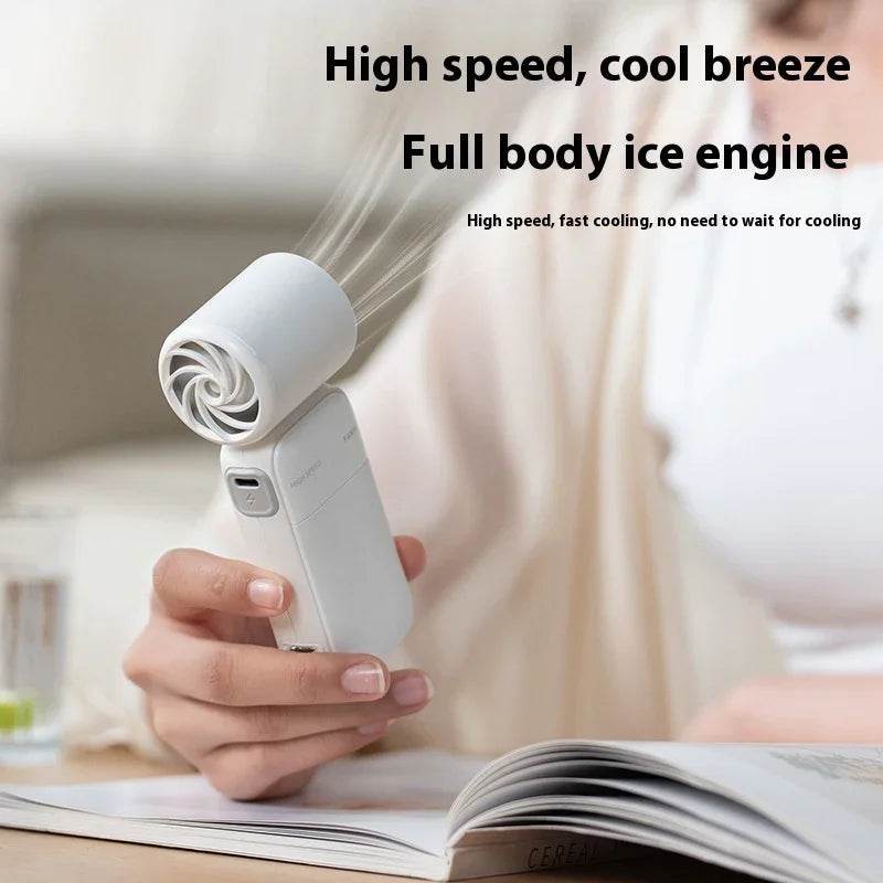 Mini Turbine Fan – 100-Speed Smart Display - ZA-Zola