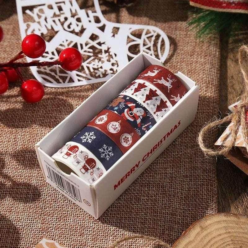 Christmas Decorative Tape – 6 Roll Set - ZA-Zola