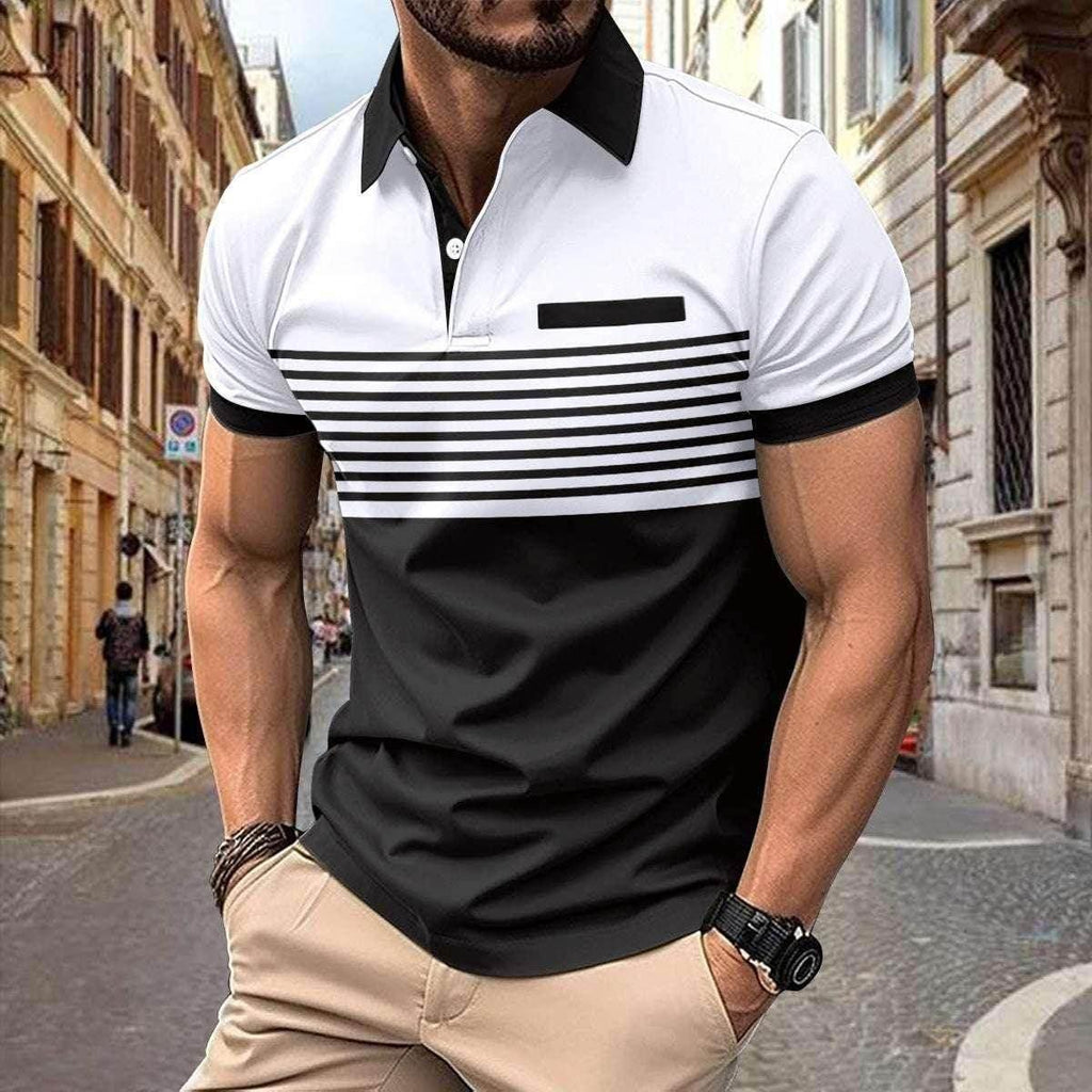 Men's Casual Striped Shirt – Shop Now for Style - ZA-Zola