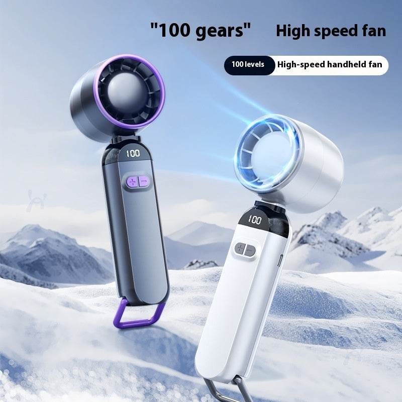 ZA-Zola Portable Turbine Folding Mini Handheld Fan - ZA-Zola