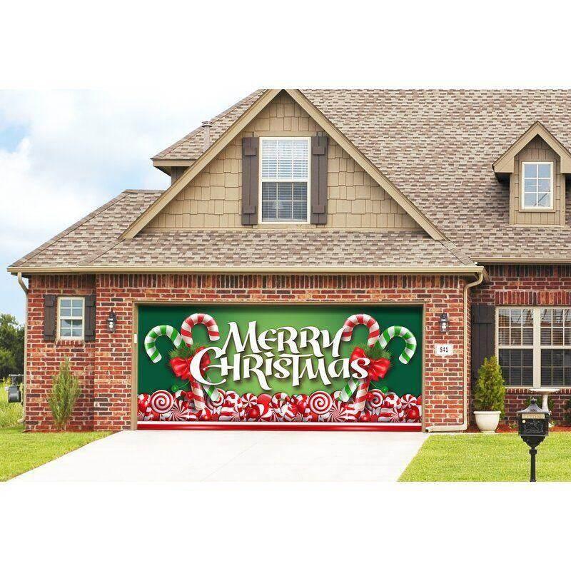 Christmas Background Hanging Cloth for Door & Wall Décor - ZA-Zola