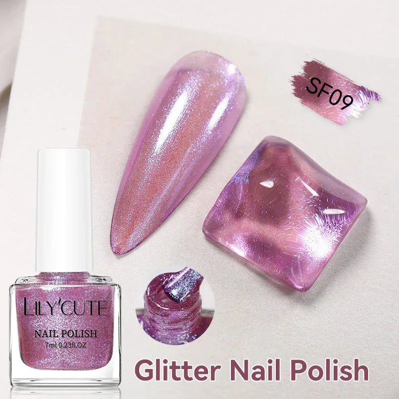 Metallic Mirror Nail Polish – Quick-Dry, No Baking Needed - ZA-Zola