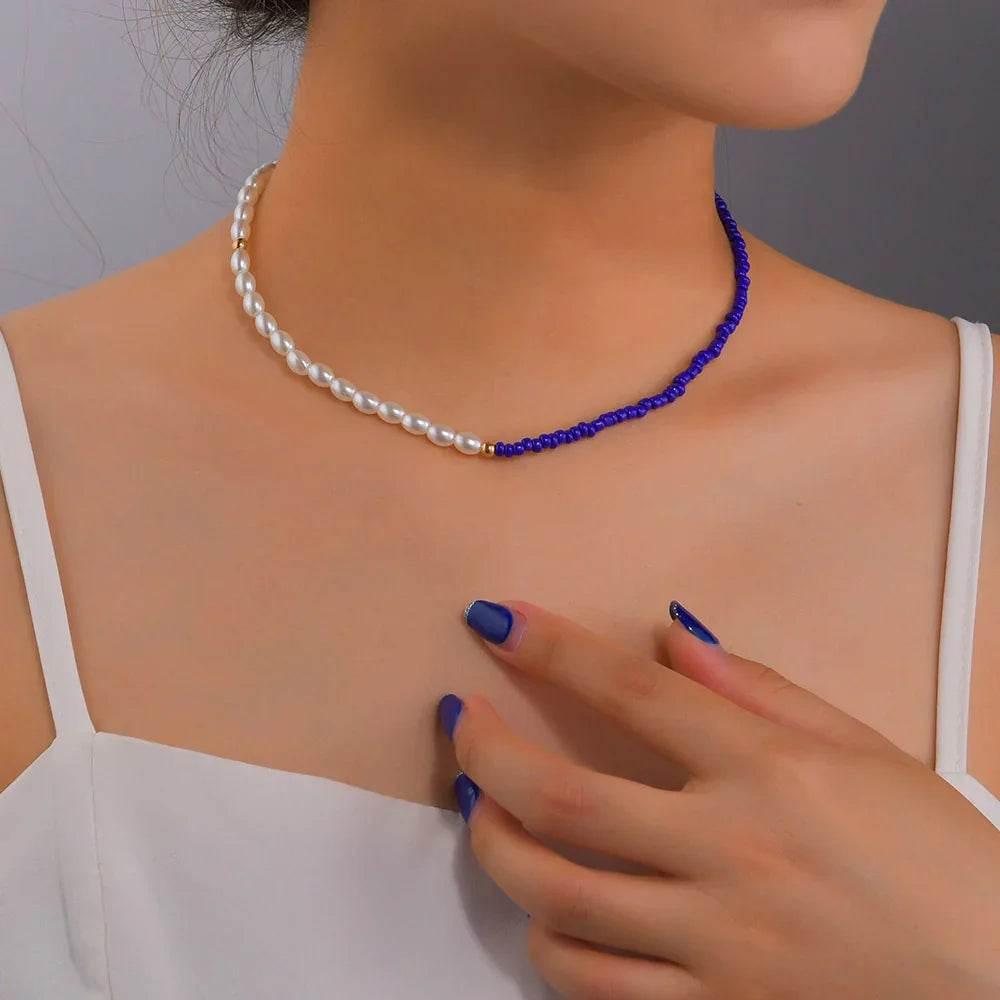 Shop Bohemian Ocean Turquoise Necklace – Starfish Charm - ZA-Zola