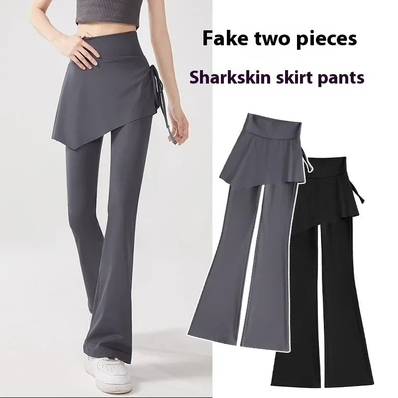 High Waist Skort Leggings Anti-Exposure Fit - ZA-Zola