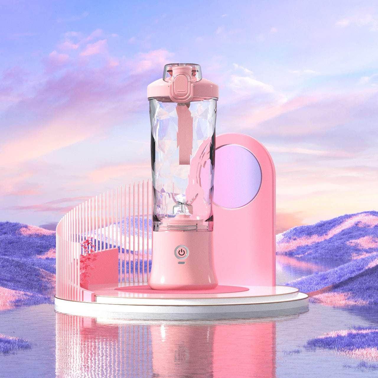 Portable Blender Juicer – 6-Blade Mini Smoothie Maker - ZA-Zola