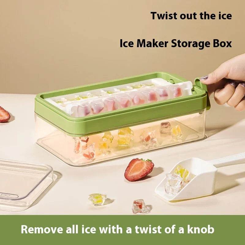 One-Click Flip Ice Tray – Large Capacity DIY Ice Box - ZA-Zola