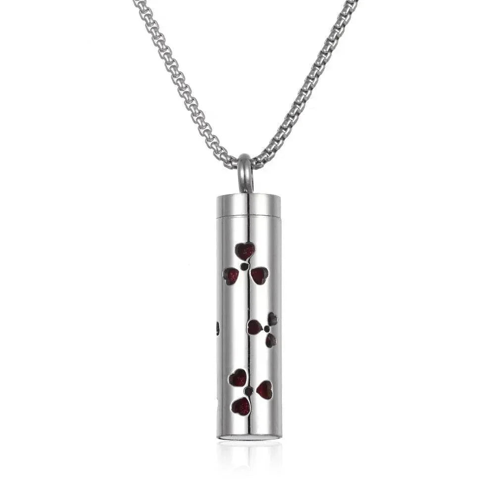 Titanium Aromatherapy Pendant Necklace - ZA-Zola