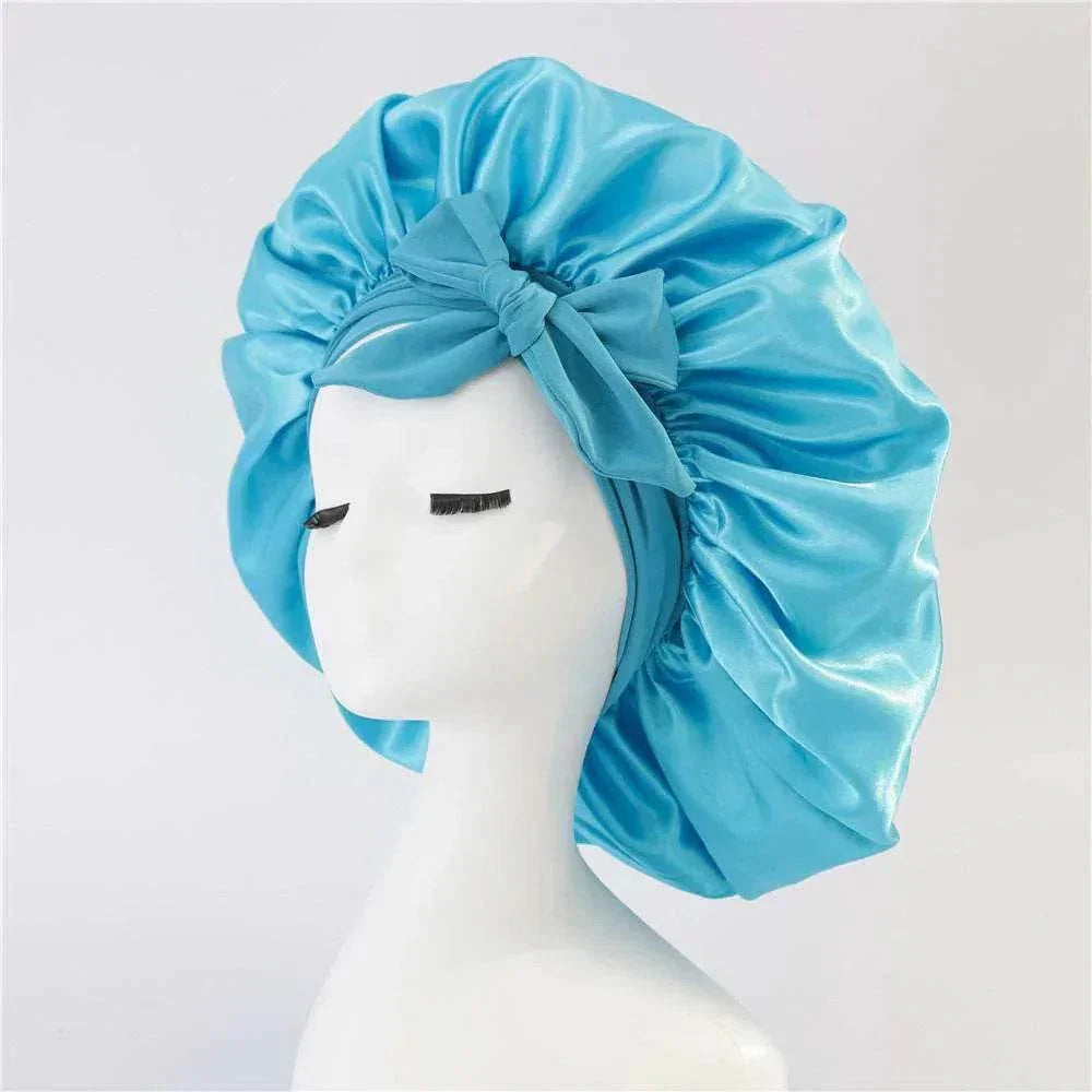 Silk Satin Bonnet for Sleeping – Hair Protection Cap - ZA-Zola