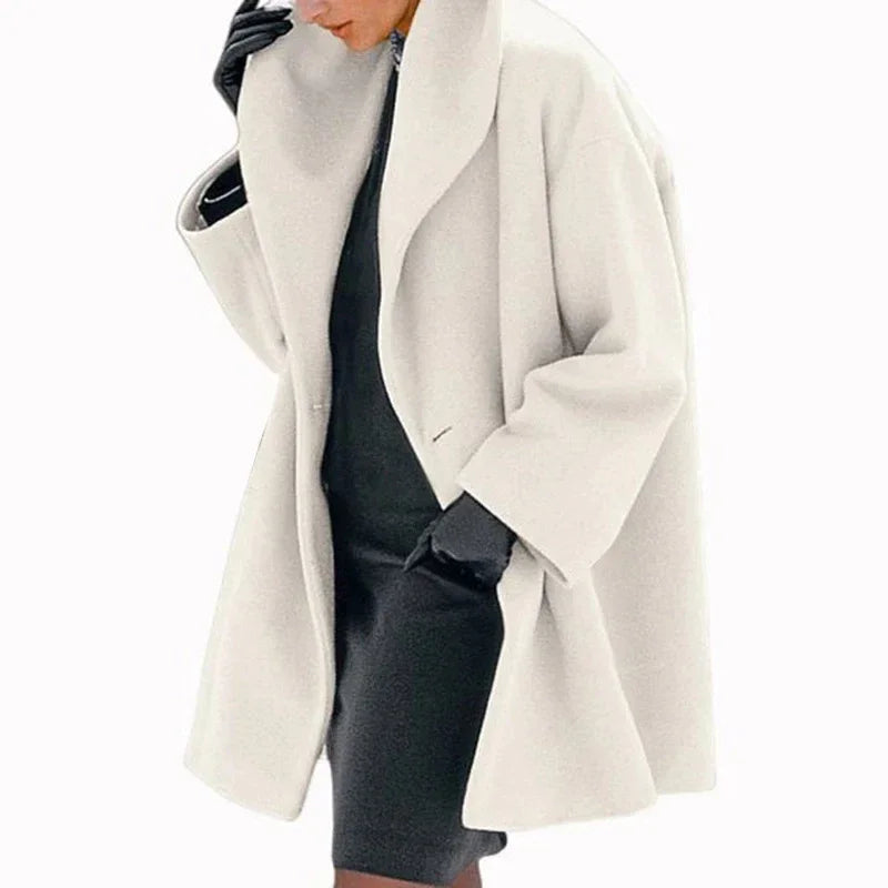 Women Woolen Sweater Coat Casual Autumn Winter - ZA-Zola